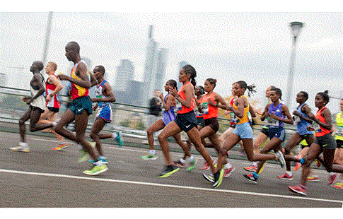 Les Ethiopiens dominent le marathon de Francfort