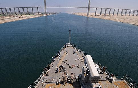 Le pont du Canal de Suez