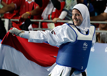 Hédaya Malak, la légende du taekwondo