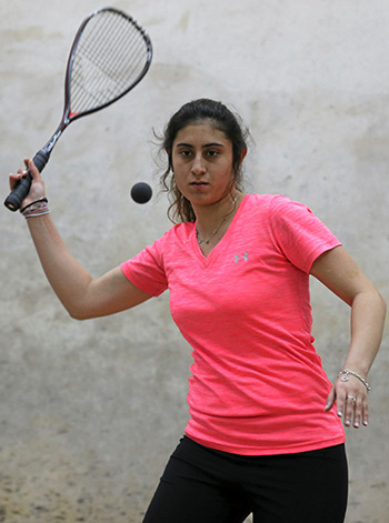Nour Al-Cherbini, n°1 mondiale de squash