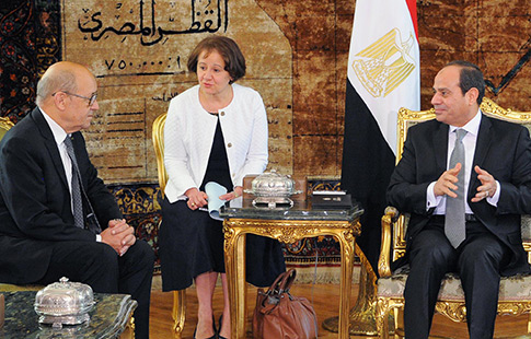 Le Caire et Paris d’accord sur les questions de fond