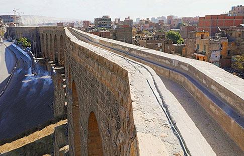 L’aqueduc du vieux Caire retrouve sa splendeur