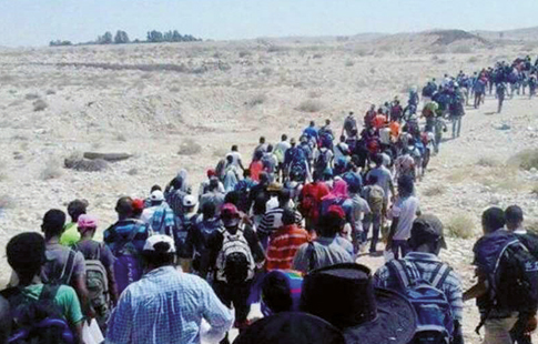 Le conflit avait causé le déplacement de 2 millions de personnes à l’intérieur du pays et plus de 10