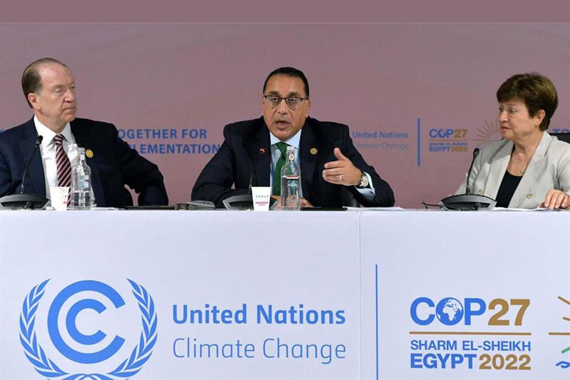 COP27 : Le premier ministre égyptien inaugure la Journée du financement