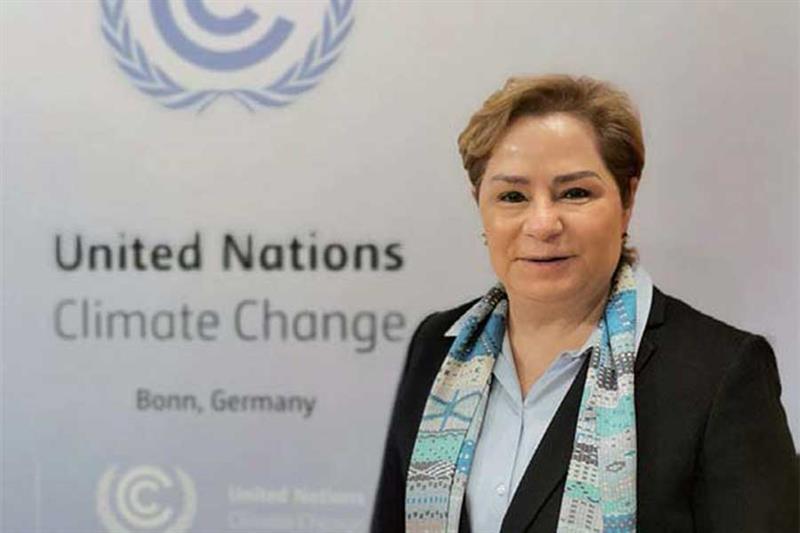 Patricia Espinosa, patronne sortante de l’Onu climat