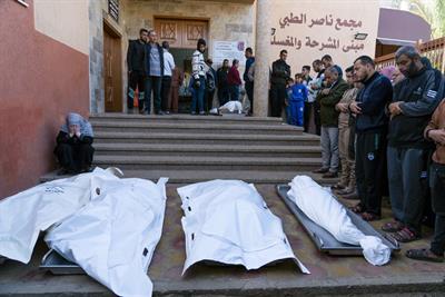 Le ministère de la Santé de Gaza  annonce un nouveau bilan de 15.523 morts