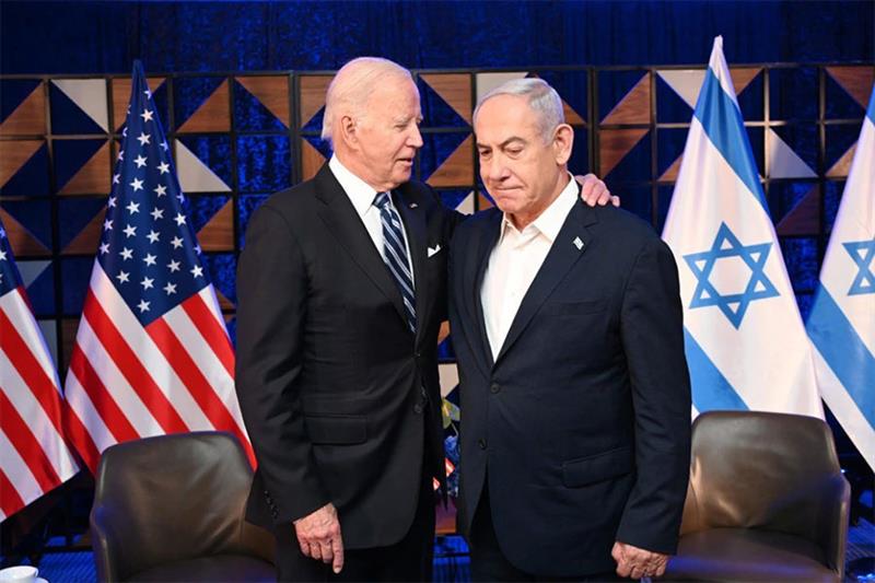 Biden, Netanyahu 