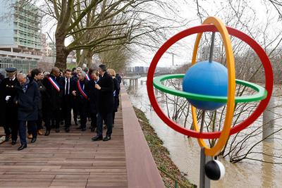 JO-2024: le village olympique inauguré par Macron à cinq mois des JO